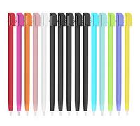 Lot de 15 stylets tactiles portables en plastique pour Nintendo DS Lite, 11 couleurs disponibles