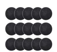 Lot de 15 tampons de polissage en nylon de 7,6 cm pour polissage et nettoyage industriels compatibles avec support de ponçage de 7,6 cm, vert/rouge/gris (240#/400#/80 (gris (800#))