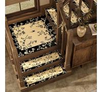 Lot de 15 tapis d'escalier antidérapants pour marches en bois - Durable et antidérapant - Installation facile - Parfait pour la décoration de la maison