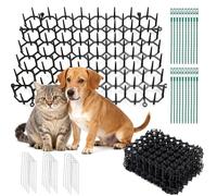 Lot de 15 Tapis Répulsif Anti Chat 20 x 15 cm avec Pointes