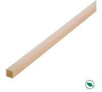 Lot de 15 tasseaux hêtre rabotés 2400 x 13 x 33 mm - PEFC 70% FORESTEA Dimensions : 2400 mm x 33 mm x 13 mm
