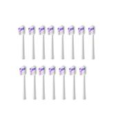 Lot de 15 têtes brosse à dents compatibles avec la électrique sonique LaiFen LFTB01-PAS(Regular-Purple)