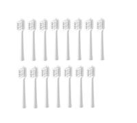 Lot de 15 têtes brosse à dents soniques compatibles avec la électrique LaiFen LFTB01-PAS, emballage sous vide(Regular-Gray)