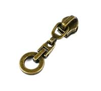 Lot de 15 tirettes de fermeture éclair de 5#, adaptées à l'ouverture et à la fermeture de fermetures éclair en nylon, aux accessoires de couture et aux outils de réparation de bagages.