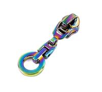 Lot de 15 tirettes de fermeture éclair de 5#, adaptées à l'ouverture et à la fermeture de fermetures éclair en nylon, aux accessoires de couture et aux outils de réparation de bagages.