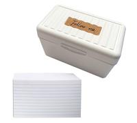 Lot de 150/200 feuilles d'index à onglets colorés 7,6 x 12,7 cm Cartes lignées avec onglet pour listes de choses à faire