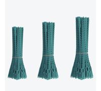 Lot de 150 Attaches Plantes Réglables Antivents -Support Tomate, Attache Plante et Serre-Câble Polyvalent - pour Vergers, Potagers et Jardins - 3 Tailles (23cm, 17cm, 13cm en Vert Foncé)