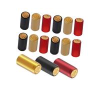 Lot de 150 bouchons thermorétractables pour bouteilles de vin | Application facile avec de l'air chaud ou de l'eau bouillante pour les bouteilles de vin, joints en PVC robustes pour le