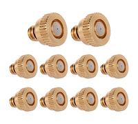 Lot de 150 buses de pulvérisation en laiton pour système de refroidissement extérieur anti-poussière, buse de pulvérisation basse pression pour jardin, humidification et aménagement paysager. Fileta