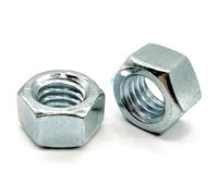 Lot de 150 écrous hexagonaux 5/16"-18 Grade 5 Finition zinc transparent