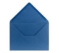 Lot de 150 enveloppes - DIN C5 - Bleu - 16,2 x 22,7 cm - 100 g/m² - Fermeture adhésive - De la série COLOURS-4-YOU Glüxx-Agent