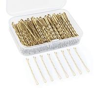 Lot de 150 épingles à cheveux Kirby pour femme avec boîte de rangement (blond)