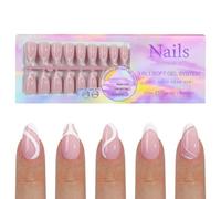 Lot de 150 faux ongles pour les amateurs de mode et pratiques à presser confortables pour un usage quotidien