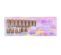 Lot de 150 faux ongles réutilisables et pratiques pour les amateurs de mode - Confortables à porter au quotidien