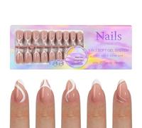 Lot de 150 faux ongles réutilisables et pratiques pour les amateurs de mode - Confortables à porter au quotidien