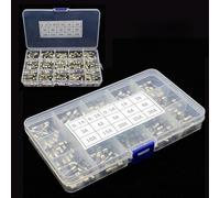 Lot de 150 fusibles en verre à soufflage rapide de 5 x 20 mm, 150 pièces en verre plastique de 5 x 20 mm, adaptés pour la maison et le rangement, conçus pour une utilisation durable avec une bonne