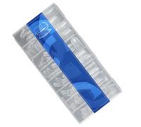 Lot de 150 moules à ongles avec marques d'étalonnage - Gels à durcissement rapide - Pochoirs d'extension pour ongles d'orteils