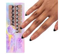 Lot de 150 ongles gel colorés à presser - 3 en 1 - Faux ongles pré-appliqués