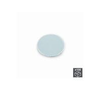 Lot de 150 pastilles adhésives D. 20 mm en finition gris - 4026621