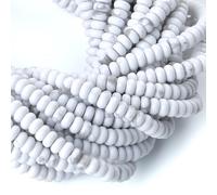 Lot de 150 perles cylindriques en rhodochrosite en rhodonite pour la fabrication de bijoux (15, cy) - 2 x 4 mm