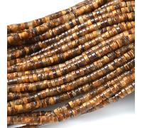 Lot de 150 perles d'espacement en rhodochrosite noire en rhodonite pour la fabrication de bijoux - 2 x 4 mm