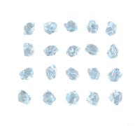 Lot de 150 pierres précieuses en acrylique pour remplissage de vase, décoration de table de mariage, décoration d'aquarium (bleu clair)