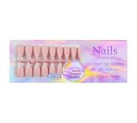 Lot de 150 pointes d'art français amovibles sans couture pour ongles pratiques pour femmes