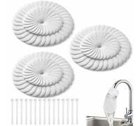 Lot De 150 Sacs En Coton For Filtre Robinet For Évier Cuisine Et Salle Bain, Sac À Eau Anti-éclaboussures, Élimine Efficacement La Rouille, Le Sable Les Sédiments