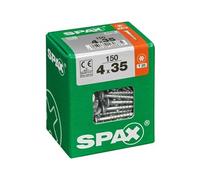 Spax International Vis tête fraisée Torx acier Ø4 x 35 mm – Lot de 150
