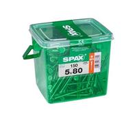 Vis à bois Wirox Spax torx A9J 5x80mm - 150 pièces