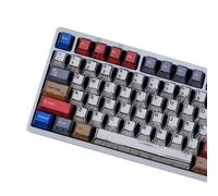 Lot de 151 touches PBT colorées sur le thème des graffitis pour claviers mécaniques