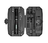 Lot de 152 tournevis ergonomiques à pointes multiples - Étui compact pour techniciens professionnels - Kit d'outils multifonctions essentiels pour réparation à domicile