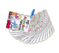 Lot de 156 cartes flash phoniques en forme de lettre anglaise avec images et mots pour l'apprentissage des sons des enfants