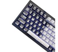 Lot de 157 touches PBT sur le thème du ravage - Convient pour les commutateurs Cherry MX 61/87/104/108 et autres claviers mécaniques (Raving-Cherry)