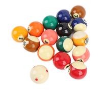 Lot de 16 balles de billard professionnelles de 57,2 mm de diamètre, performance exceptionnelle, couleurs vives au choix pour les amateurs