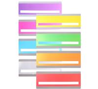 Lot de 16 bandes de guide de lecture guidées pour l'enseignement des étudiants, règle de lecture