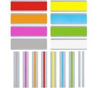 Lot de 16 bandes de lecture guidées, marque-pages colorés, aide à la dyslexie