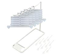 Lot de 16 boîtes de rangement pour feuilles de d'ongles, impression 3D