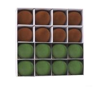 Lot de 16 boules de Noël en velours pelucheux pour toutes vos idées de décoration festive (style 4)