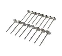 Lot de 16 boulons de piston de soupape 21 mm 23 mm 06D109601M 06D109611H compatible pour Audi A3 A4 VW Seat Skoda 2.0L EA888. Accessoires de soupapes de moteur