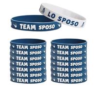 Lot de 16 bracelets en silicone pour enterrement de vie de jeune fille, accessoires de fête de mariage pour hommes, amis du marié pour toujours, accessoires pour futurs mariés, décorations de mariage