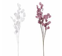 Lot de 16 Branches avec Feuilles artificielles en Plastique (PE) h. 117 cm, Sibylle