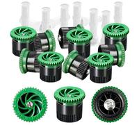 Lot de 16 buses à arc variable, têtes d'arrosage pop-up de rechange compatibles avec Hunter - Arroseurs orbitaux pop-up haute efficacité pour irrigation de jardin et pelouse (12AN, 16 pièces)