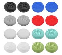 Lot de 16 Capuchons de Joystick, Silicone pour Poignée de Pouce Compatibles avec Les Manettes Oculus Quest 2 (Multicolores)