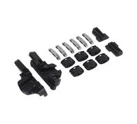 Lot de 16 clips de support de toit ouvrant avec curseur et mécanisme de boucle pour Jeep Renegade 2015-2021 Assemblage de rail de rechange OEM Référence croisée