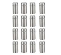 Lot de 16 clous en acier inoxydable robustes multi-usages pour vitrine, matériel de montage publicitaire