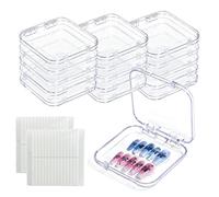 Lot de 16 clous recyclables avec compartiments séparés pour usage domestique durable