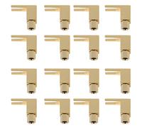 Lot de 16 connecteurs de c?ble d'adaptateur banane vers cosse haut de gamme/haut-parleur [Wy-Yp01-8/Spade de L/8]