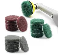 Lot de 16 disques abrasifs 50 mm en non-tissé - Pour Proxxon WPE, LWS, LHW, LHW/A