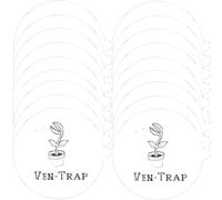 Lot de 16 disques de recharge pour piège à puces Victor, BugMD, Aspect et autres pièges à puces - Tampons de colle adhésifs de rechange - Insectes, puces, mouches, moustiques